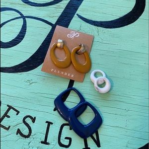 Interchangeable Plunder Earrings